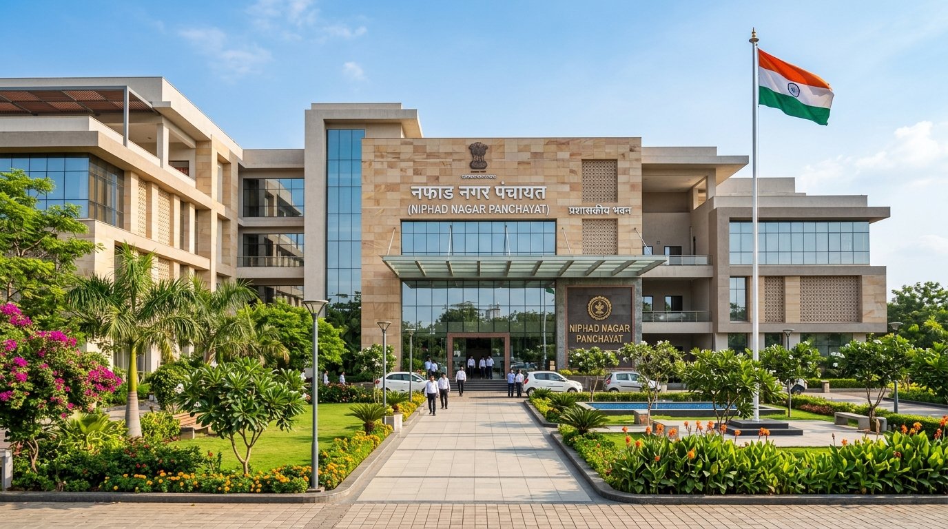 निफाड नगरपंचायत प्रशासकीय भवन